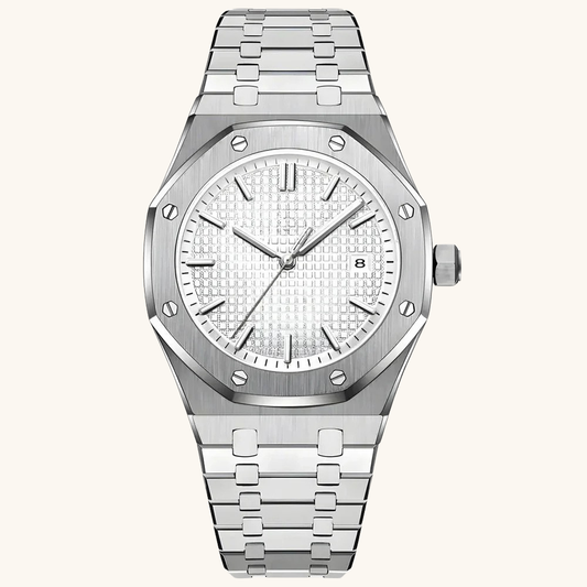 Lorance™ Royal Genève 41mm - Argent / Glace